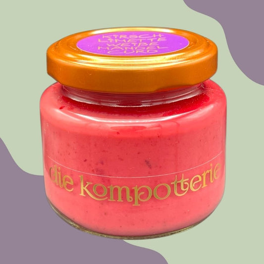 curd kirsch limette weiße mandel
