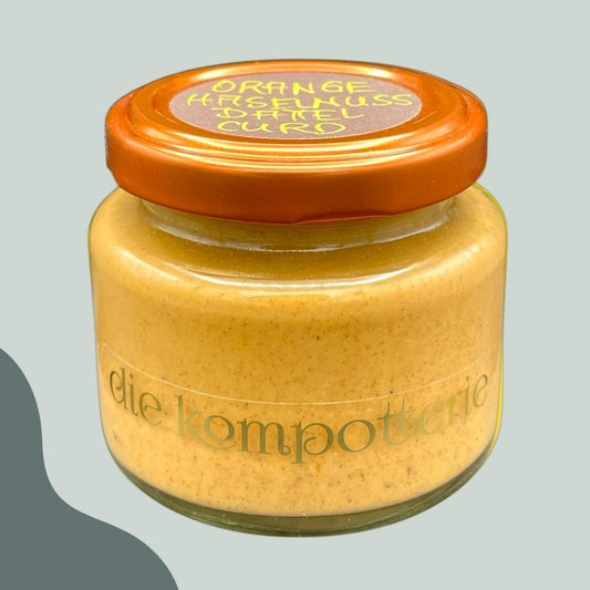 curd orange haselnuss dattel