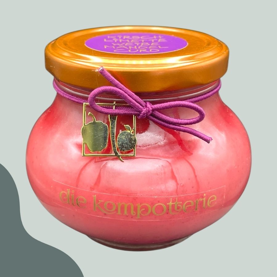 curd kirsch limette weiße mandel