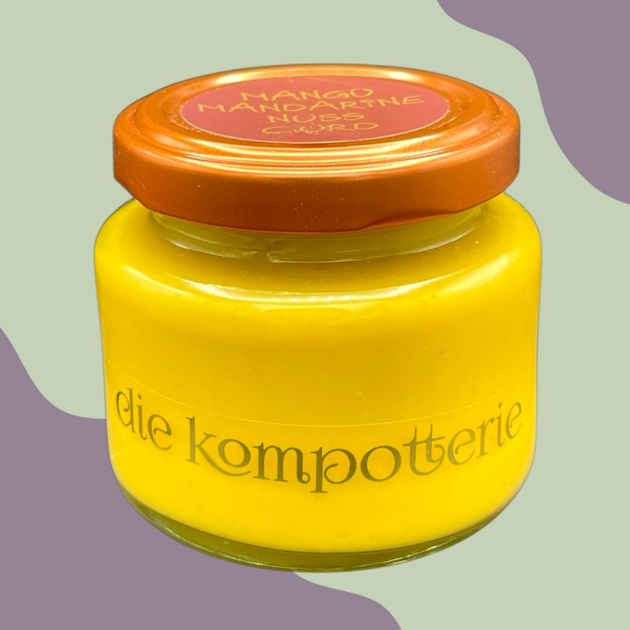 curd mango mandarine nuss