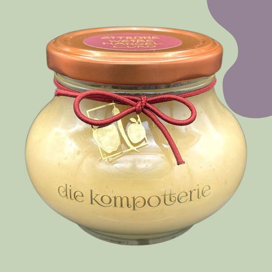 curd zitrone weiße mandel