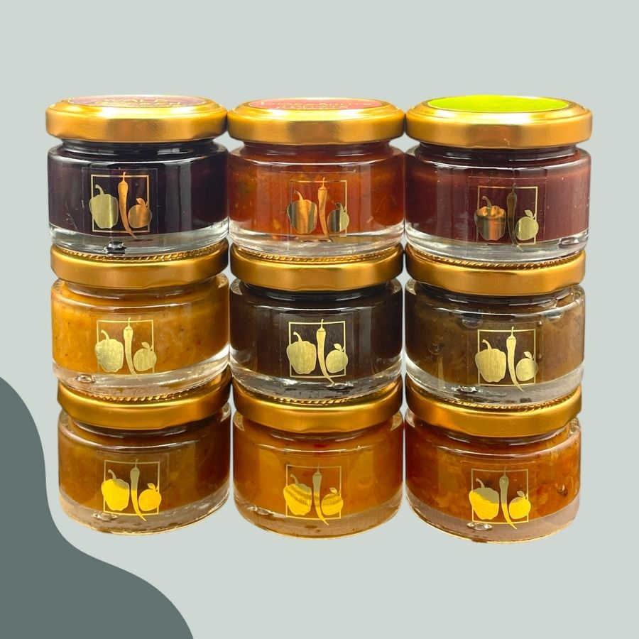 probierpaket chutneys & co. - 9er