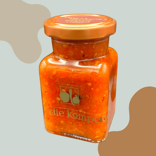 ungezähmte tomate paprika knobi