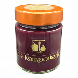 cremige schwarze johannisbeere