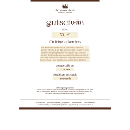 e-gutschein (pdf per email)