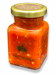 ungezähmte tomate - paprika - knobi